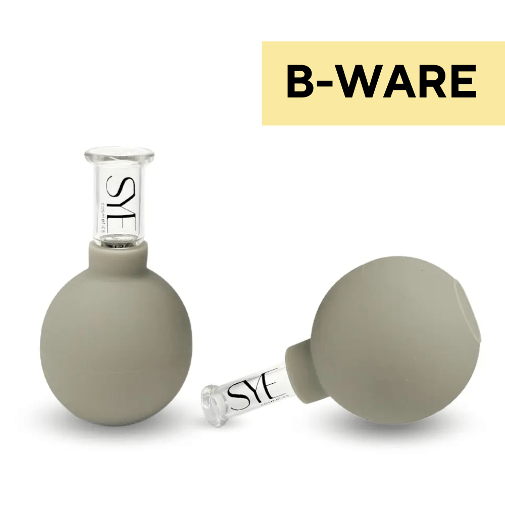 B-Ware: Facial Cupping Set - Schröpfgläser fürs Gesicht - 2 Stück