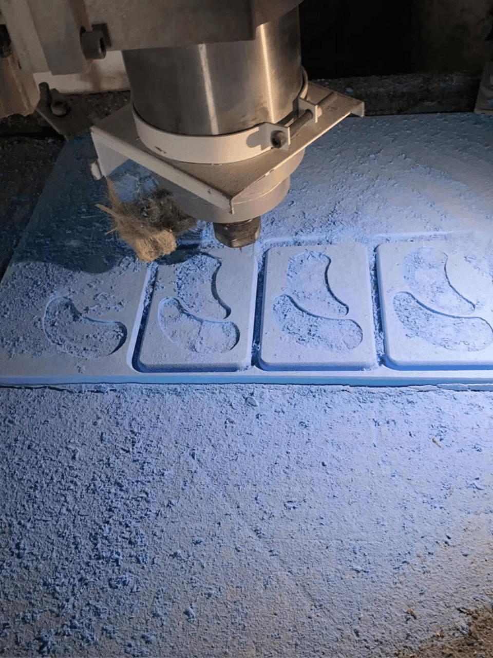Herstellung Augenpads Aufbewahrung