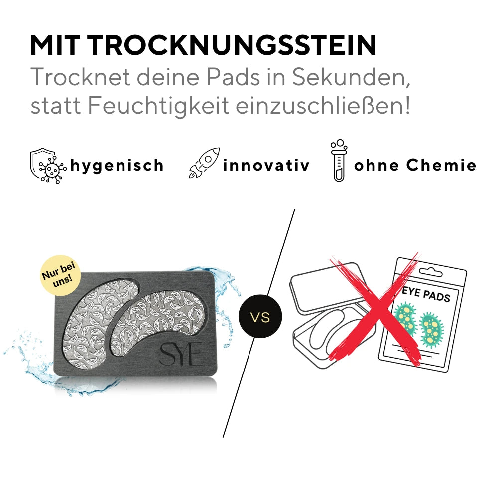 Wiederverwendbare Augenpads