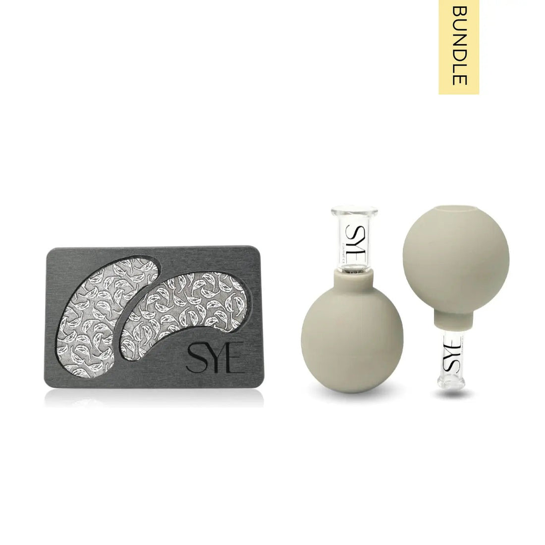 Wiederverwendbare Augenpads und Cupping Set im Angebot