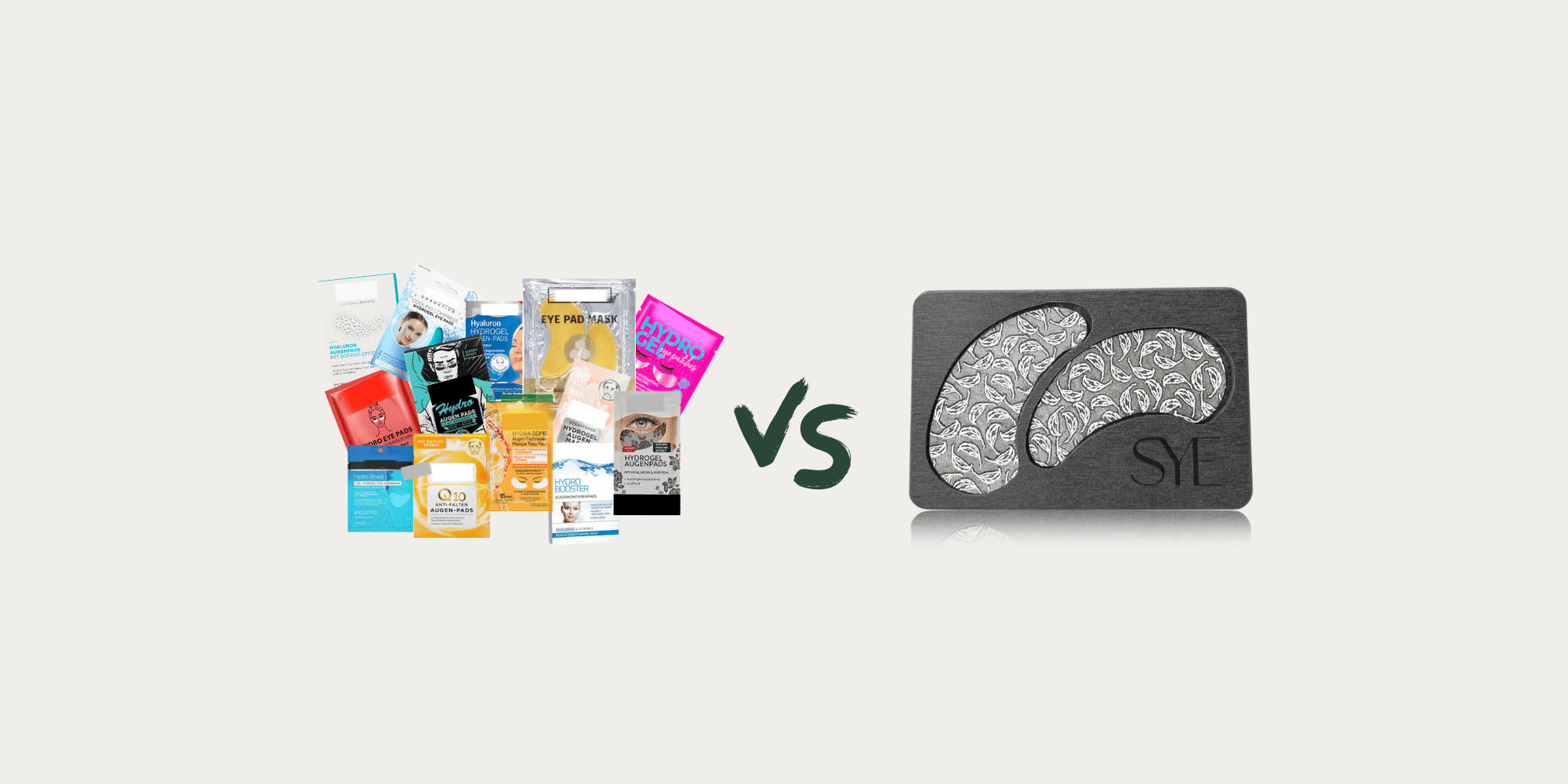 Augenpads Rossmann vergleich wiederverwendbare Augenpads
