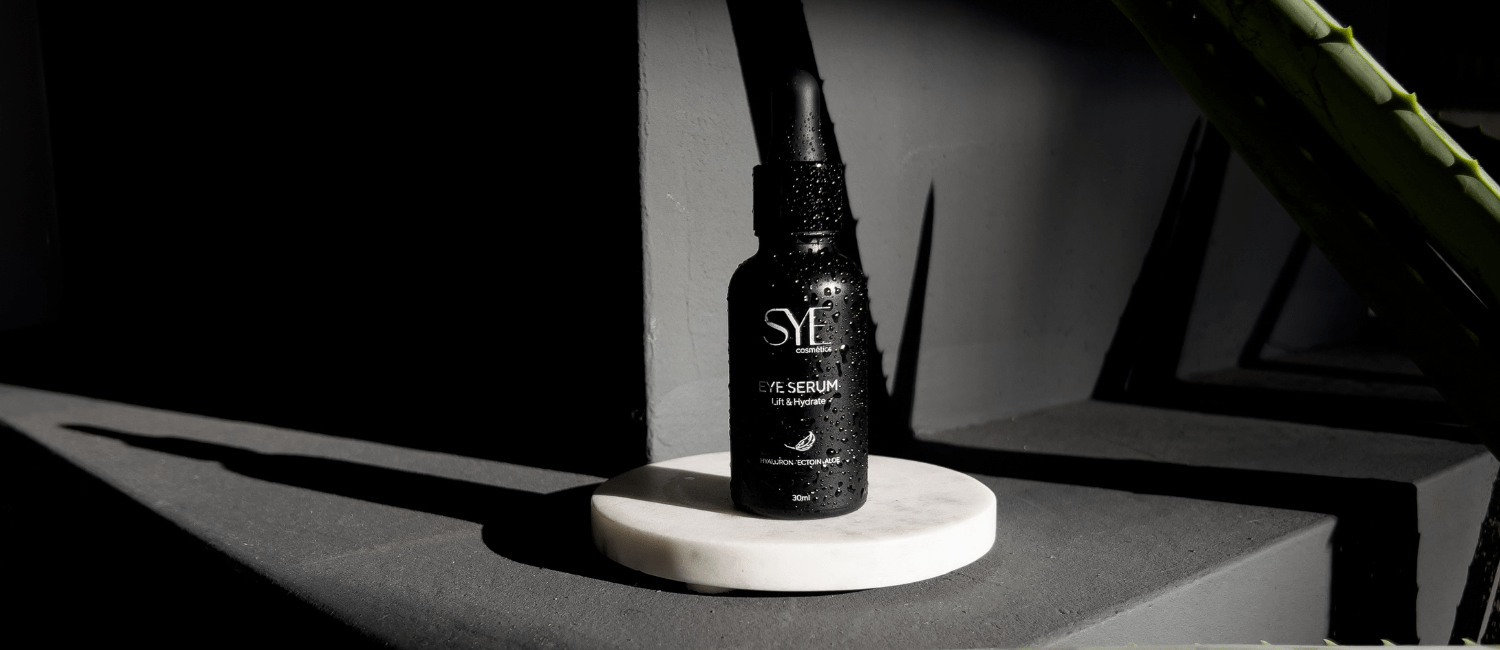 Ectoin Augenserum mit Aloe Vera Planze 