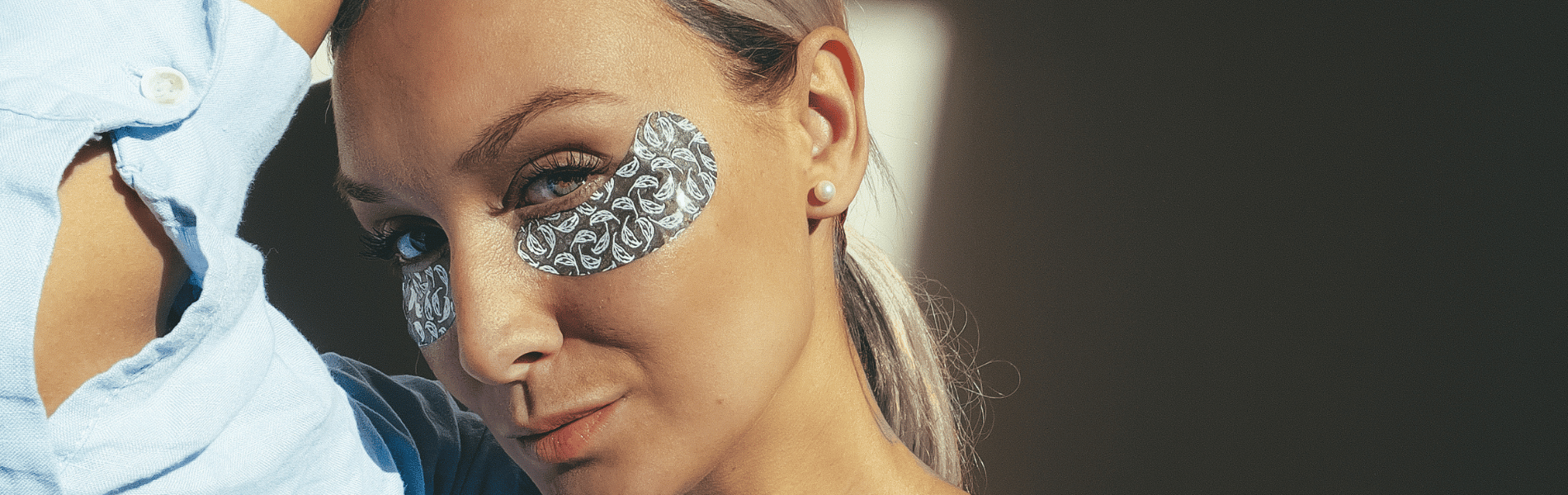 Wiederverwendbare Augenpads gegen Augenringe und Tränensäcke 